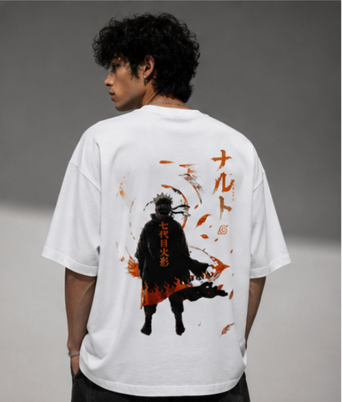 SN WORLD Shadow Ninja anime oversized T-shirt product image