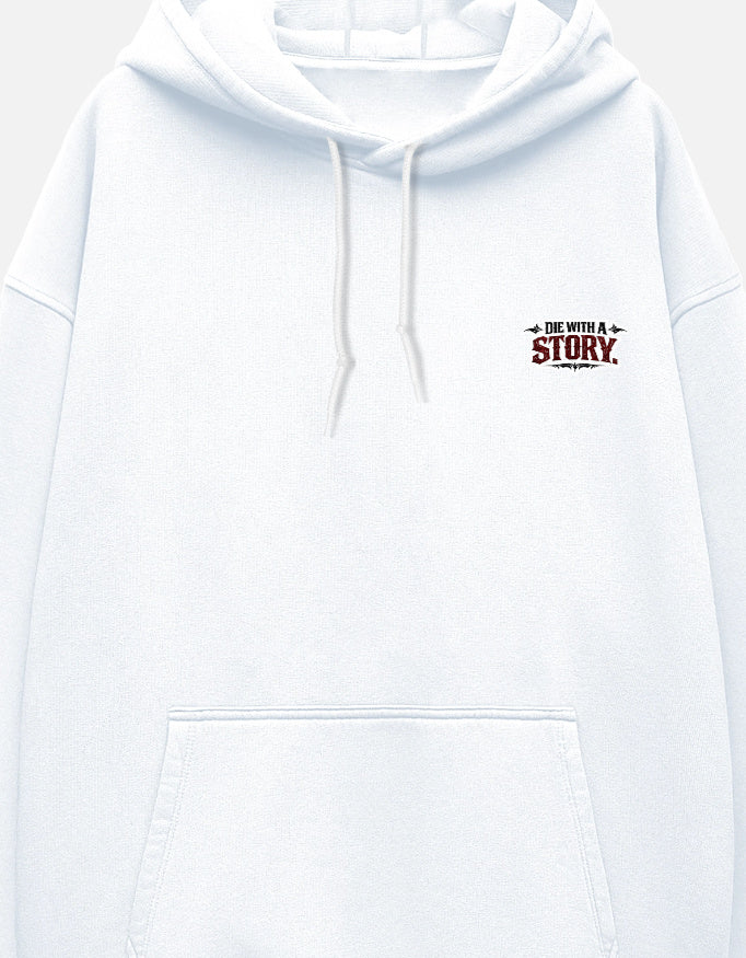 SN WORLD DON'T DIE WITH REGRET premium oversized hoodie product image