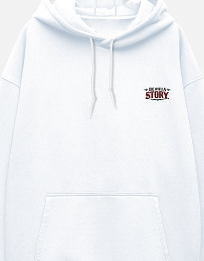 SN WORLD DON'T DIE WITH REGRET premium oversized hoodie product image