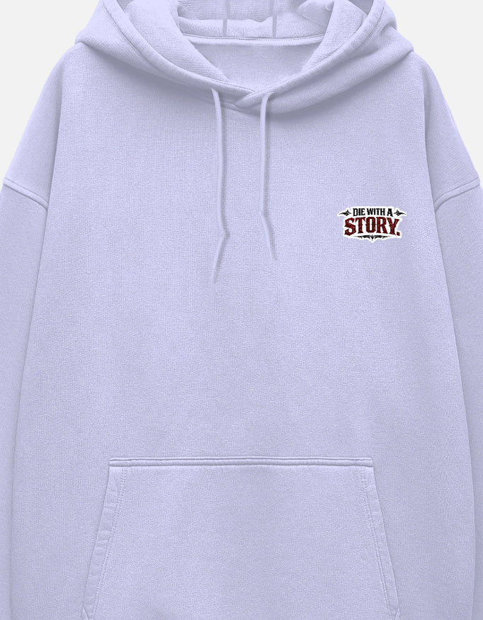 SN WORLD DON'T DIE WITH REGRET premium oversized hoodie product image