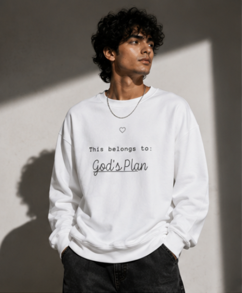 SN WORLD God's Plan unisex sweatshirt product image