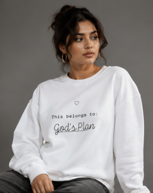 SN WORLD God's Plan unisex sweatshirt product image
