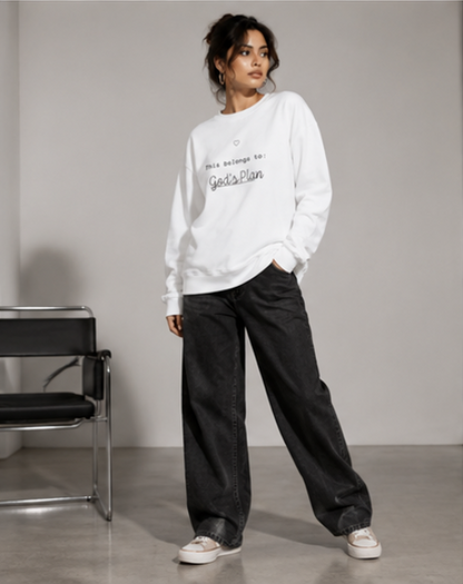 SN WORLD God's Plan unisex sweatshirt product image