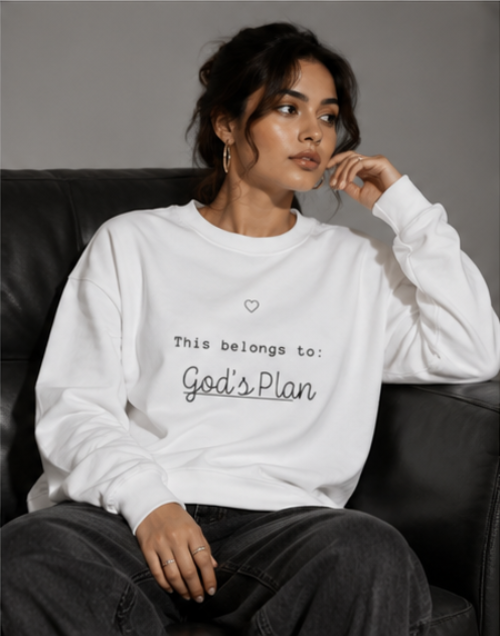 SN WORLD God's Plan unisex sweatshirt product image