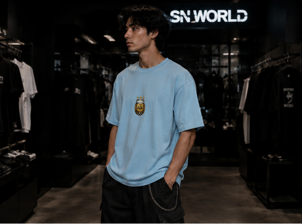 SN WORLD Football Legacy oversized T-shirt product image