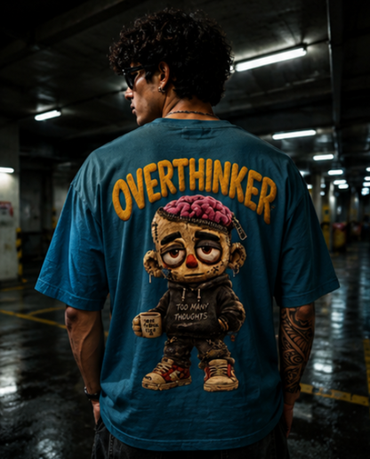 SN WORLD Overthinker oversized classic T-shirt product image