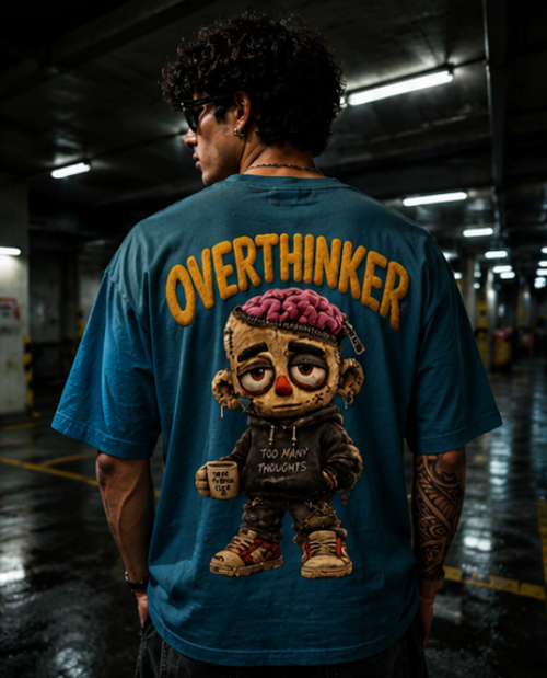SN WORLD Overthinker oversized classic T-shirt product image