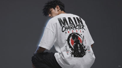 Main Character Anime Oversized T-Shirt | Premium Streetwear