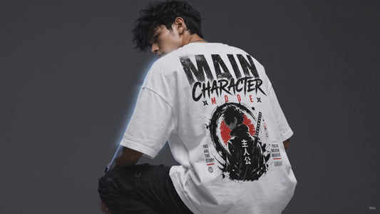 Main Character Anime Oversized T-Shirt | Premium Streetwear
