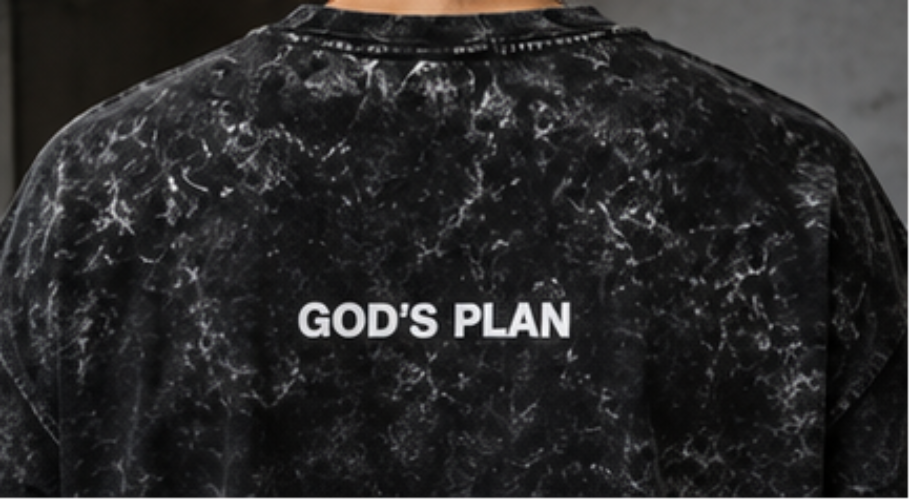 SN WORLD TRUST NO ONE acid washed oversized T-shirt product image